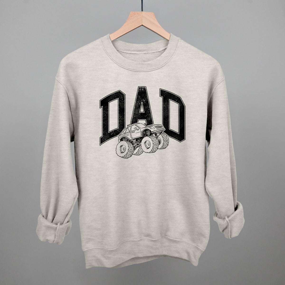 Dad Monster Truck Arch - clothing by TeeHivey.com (Image 3)