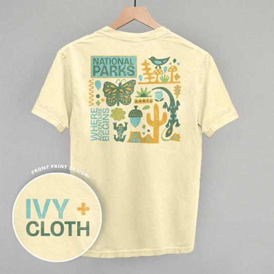 National Parks Doodles (Back Print)