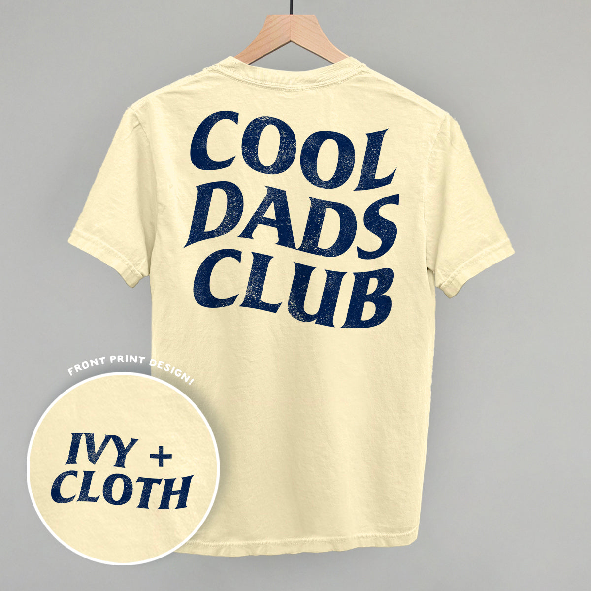 Cool Dads Club Blue (Back Print) - clothing by TeeHivey.com (Image 2)