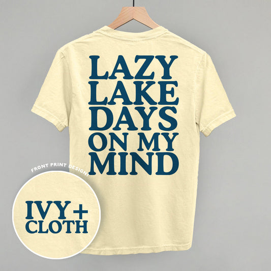 Lazy Lake Days (Back Print) - clothing by TeeHivey.com (Image 1)