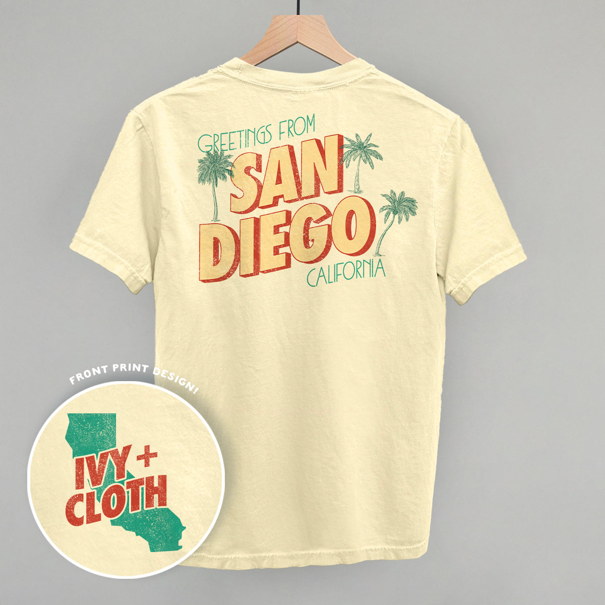 Greetings From San Diego (Back Print)