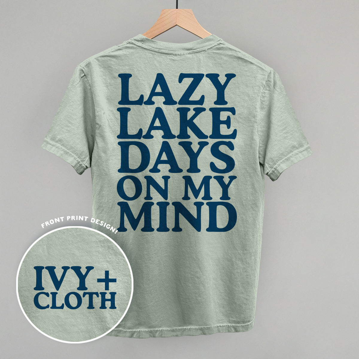 Lazy Lake Days (Back Print) - clothing by TeeHivey.com (Image 2)