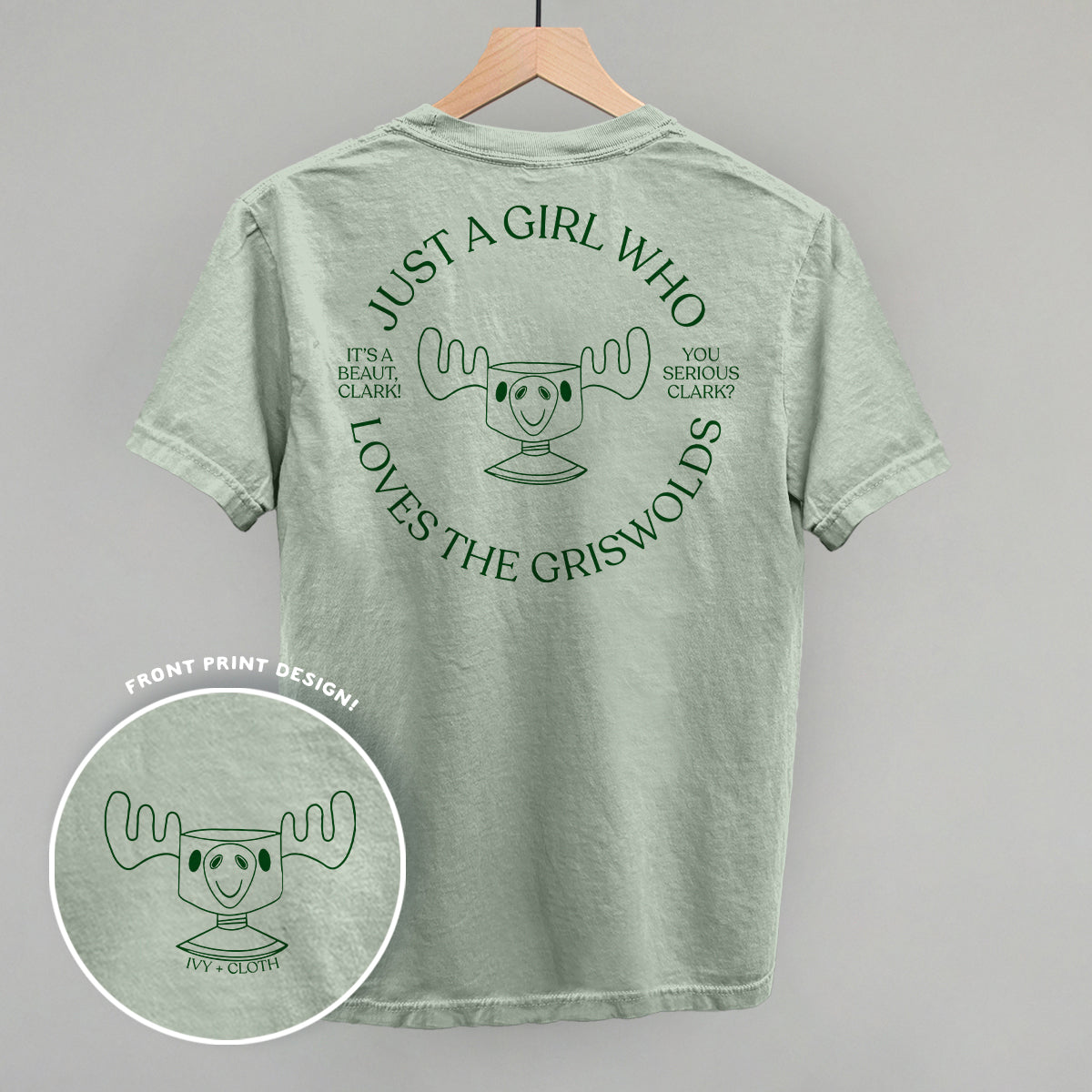 Just A Girl Who Loves The Griswolds (Back Print) - clothing by TeeHivey.com (Image 2)