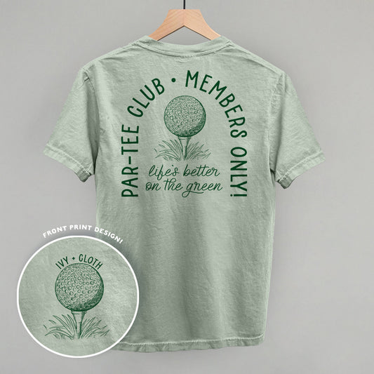 Par-Tee Club (Back Print) - clothing by TeeHivey.com (Image 1)