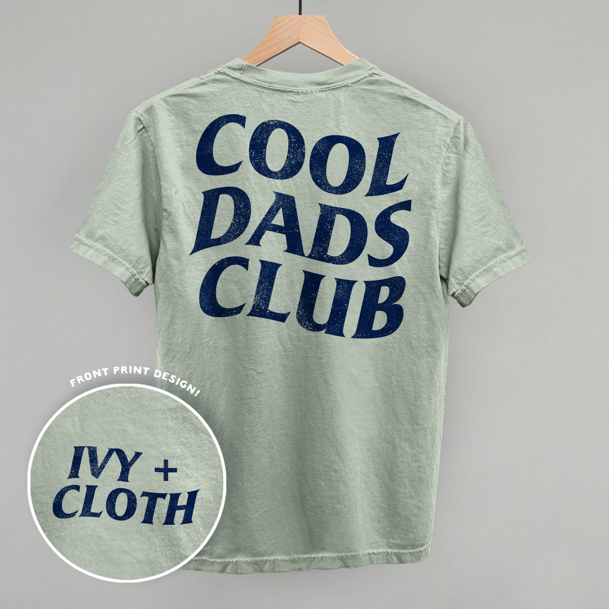 Cool Dads Club Blue (Back Print) - clothing by TeeHivey.com (Image 3)