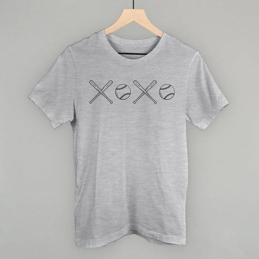 XOXO (Baseball) - clothing by TeeHivey.com (Image 1)