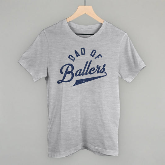 Dad of Ballers Arc - clothing by TeeHivey.com (Image 1)