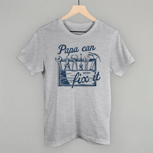 Papa Can Fix It - clothing by TeeHivey.com (Image 1)