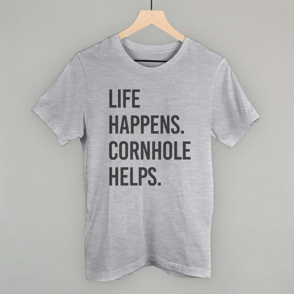 Life Happens Cornhole Helps - clothing by TeeHivey.com (Image 2)
