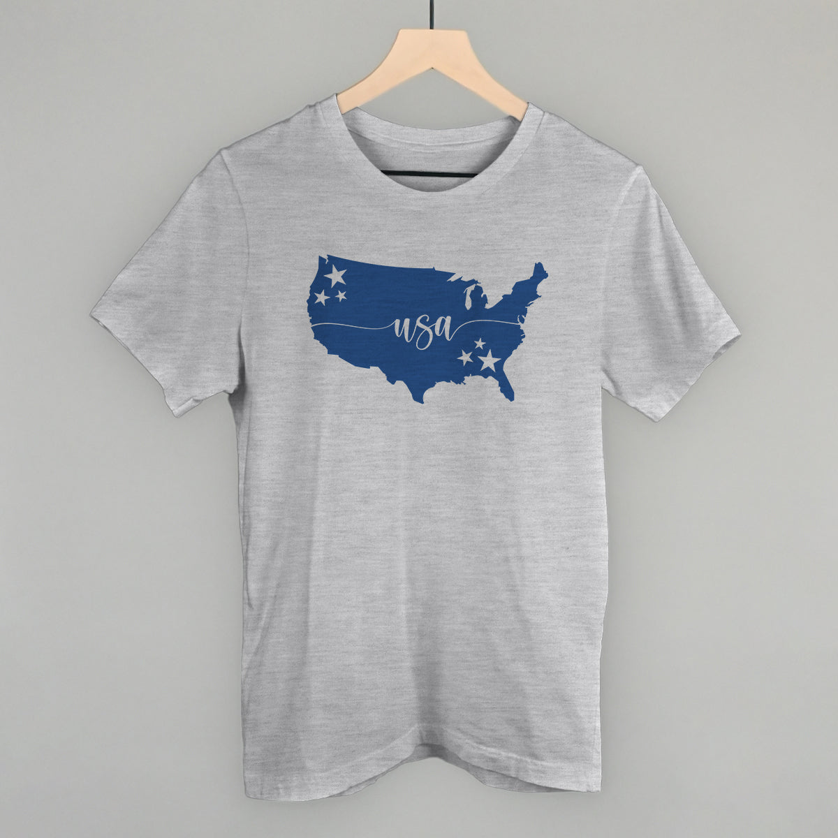 USA Silhouette Script - clothing by TeeHivey.com (Image 2)