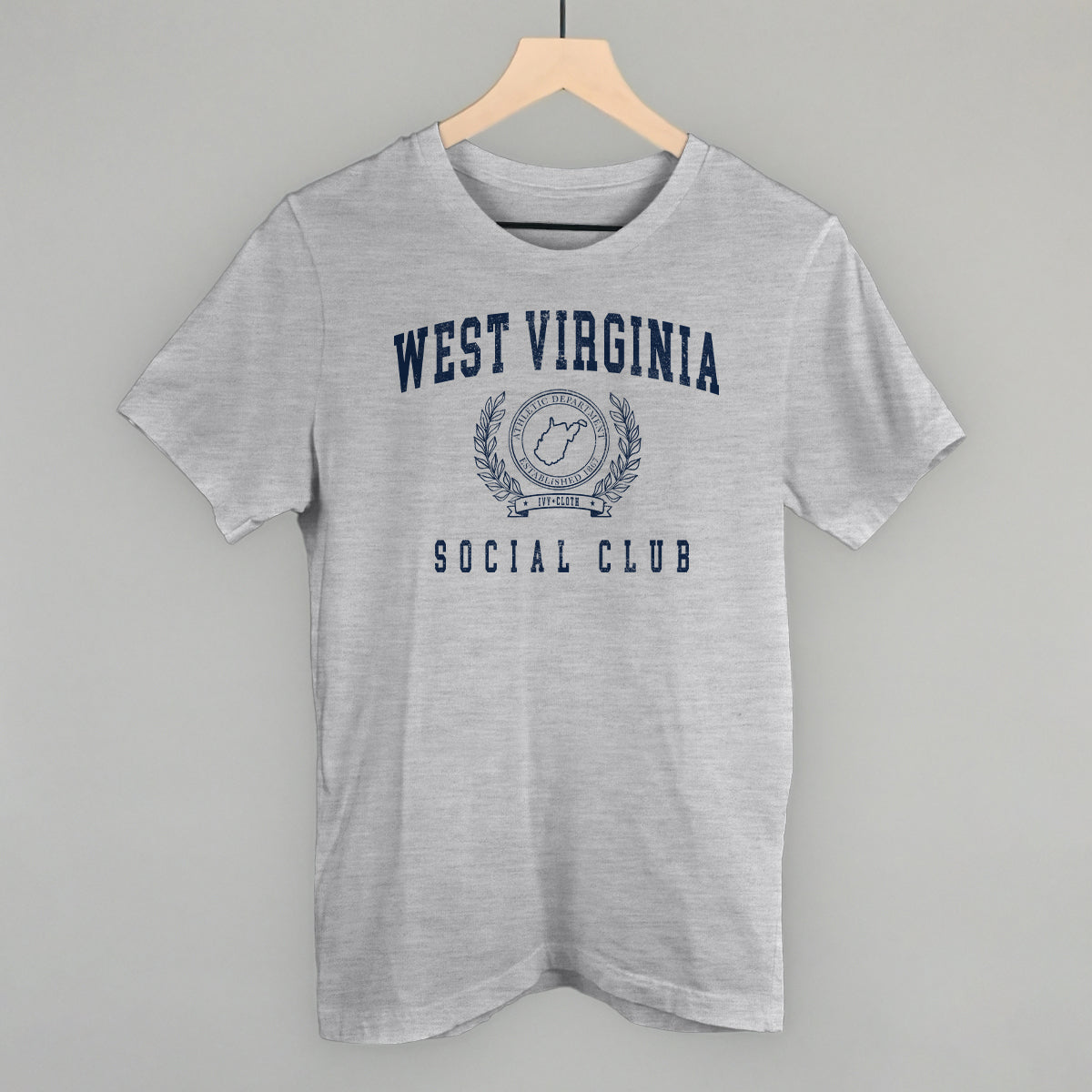 West Virginia Social Club - clothing by TeeHivey.com (Image 1)