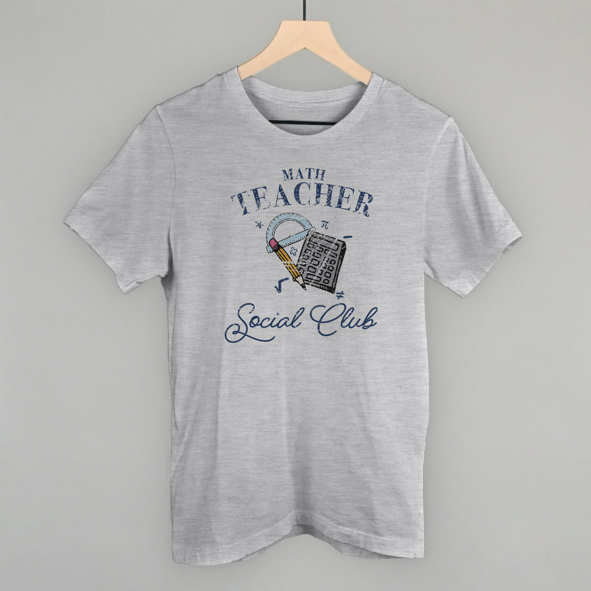 Math Teacher Social Club - clothing by TeeHivey.com (Image 2)