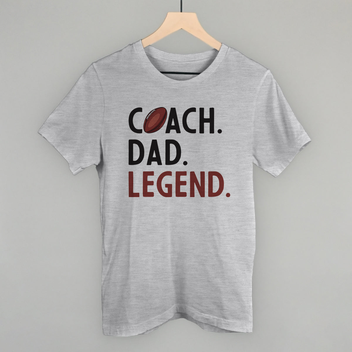 Coach Dad Legend (Football) - clothing by TeeHivey.com (Image 2)