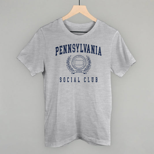 Pennsylvania Social Club - clothing by TeeHivey.com (Image 1)