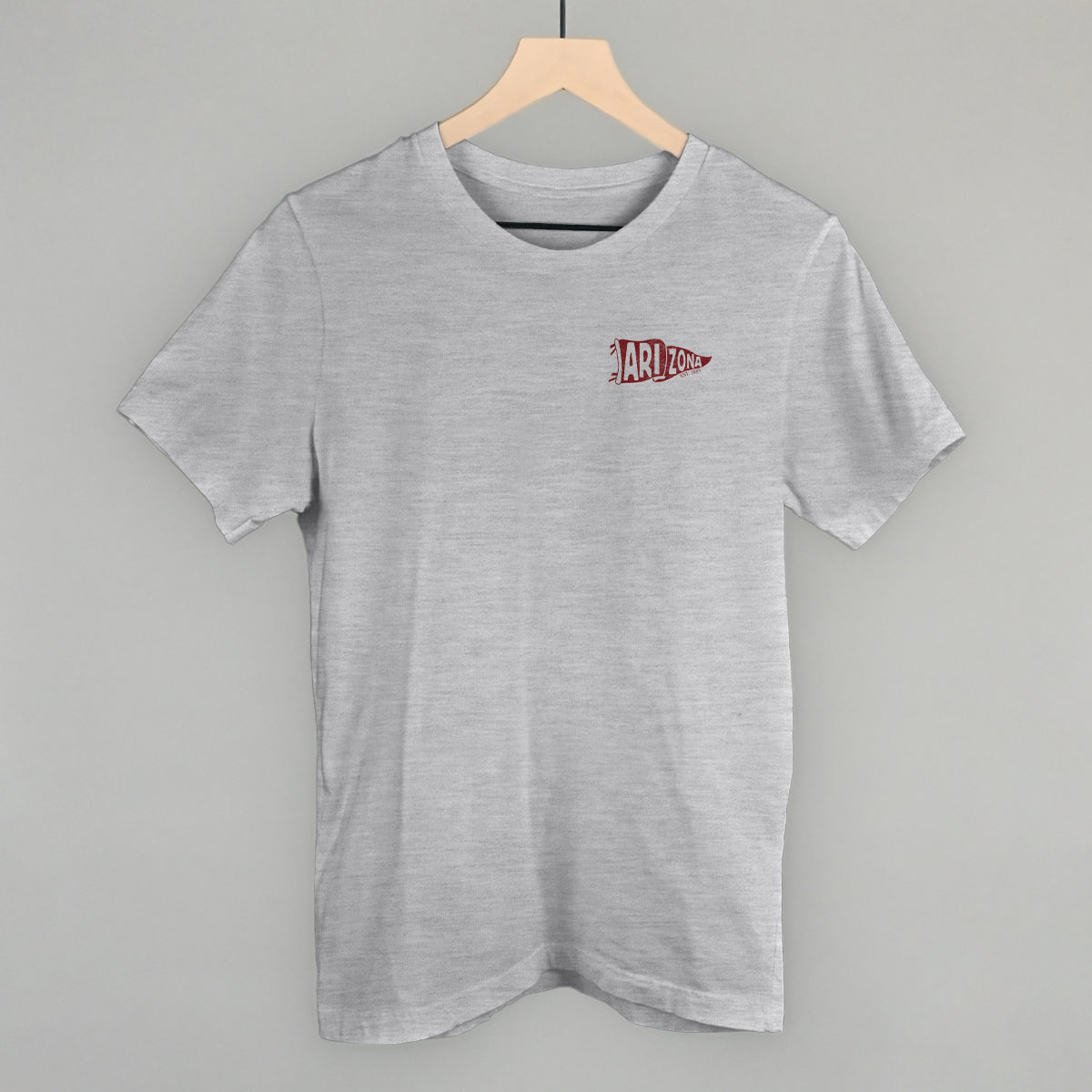 Arizona Pennant Flag (Left Chest) - clothing by TeeHivey.com (Image 2)