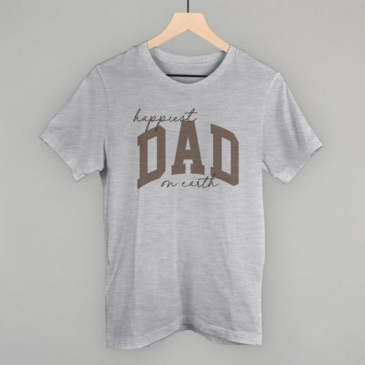 Happiest Dad On Earth - clothing by TeeHivey.com (Image 1)