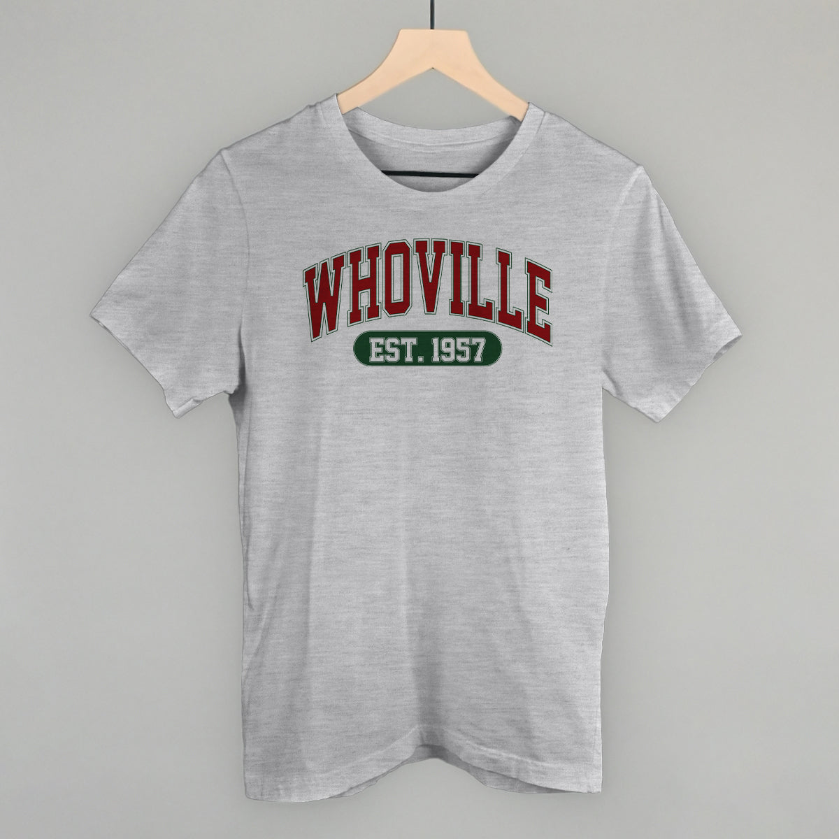 Whoville Collegiate (Red) - clothing by TeeHivey.com (Image 2)