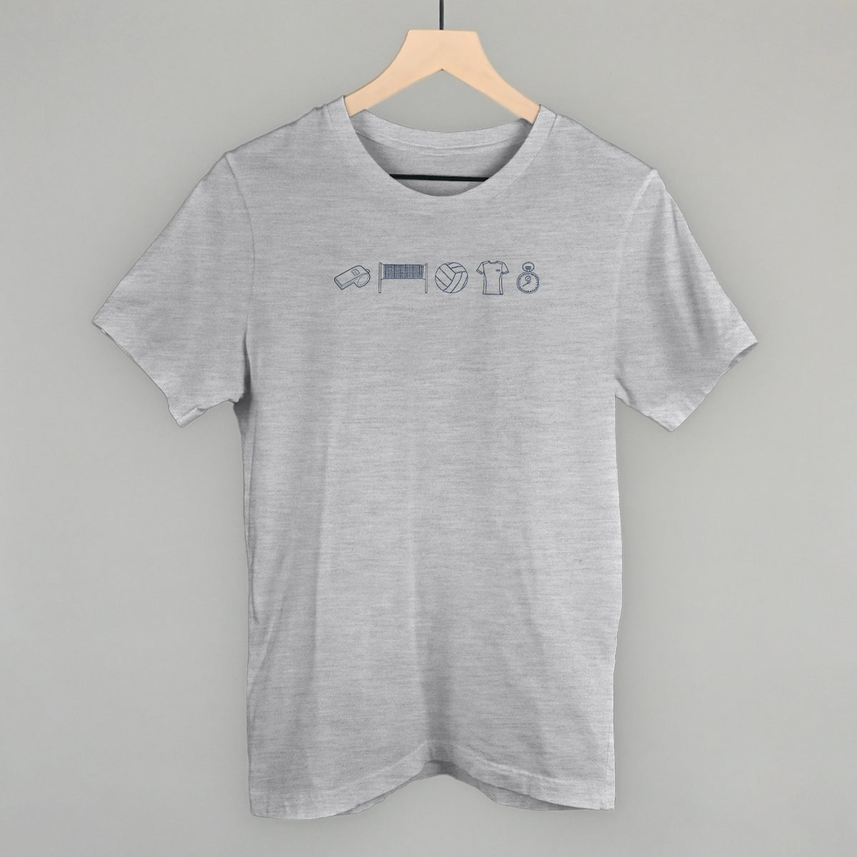 Volleyball Icon Doodles - clothing by TeeHivey.com (Image 2)
