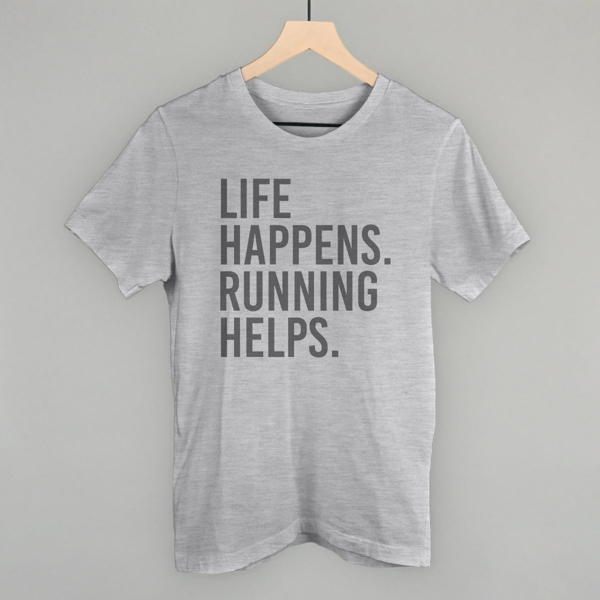 Life Happens. Running Helps. - clothing by TeeHivey.com (Image 2)