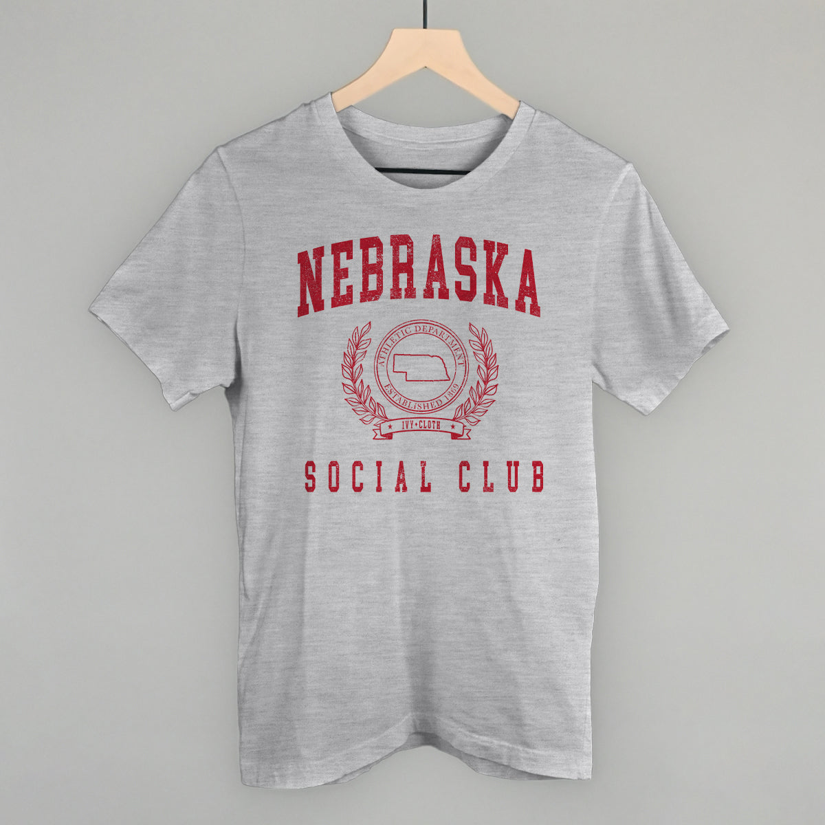 Nebraska Social Club - clothing by TeeHivey.com (Image 1)