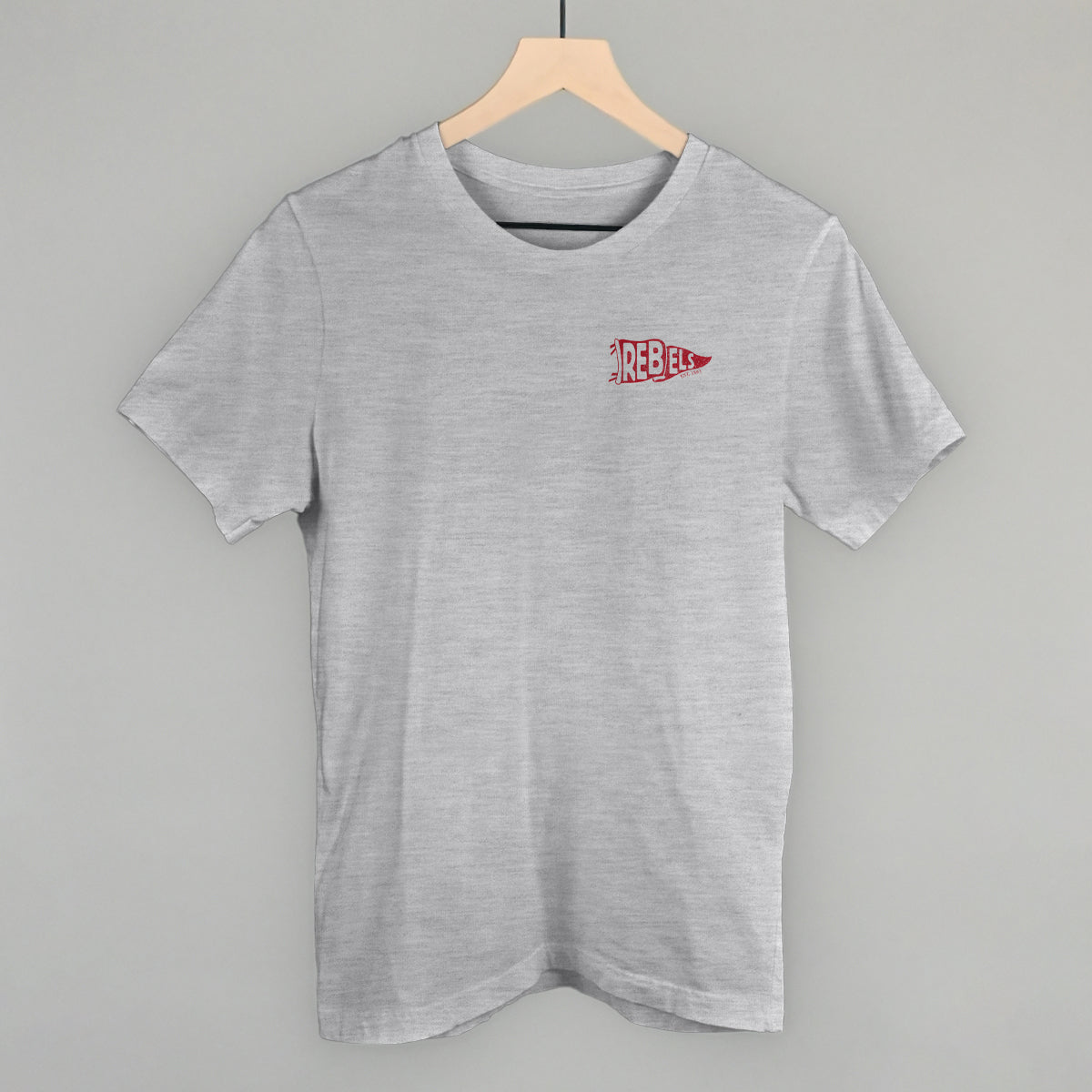 Rebels Pennant Flag (Left Chest) - clothing by TeeHivey.com (Image 2)