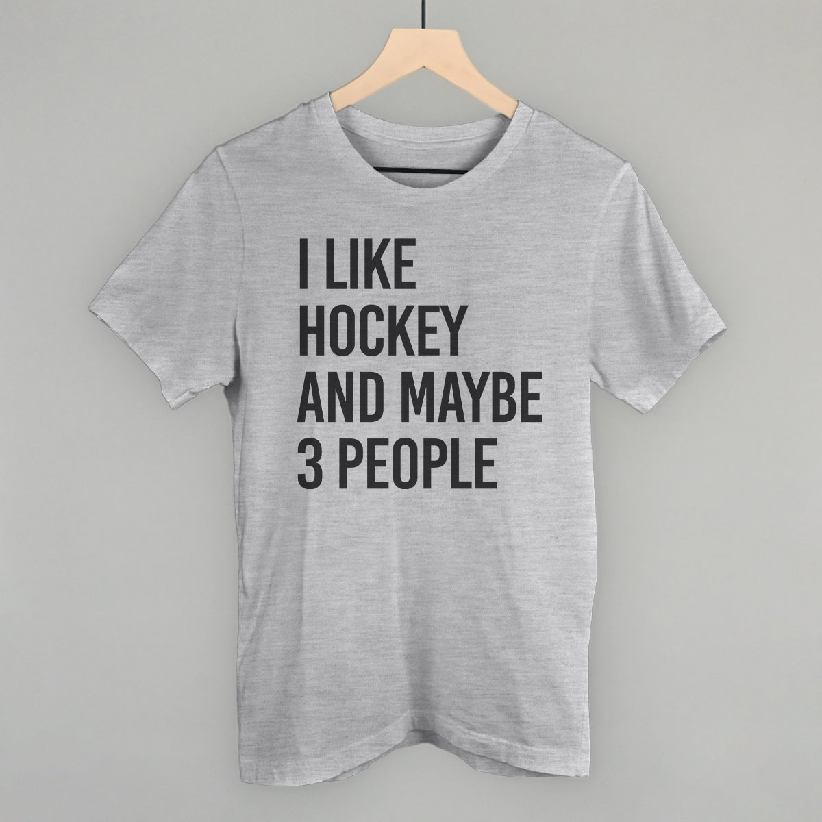I Like Hockey And Maybe 3 People - clothing by TeeHivey.com (Image 2)