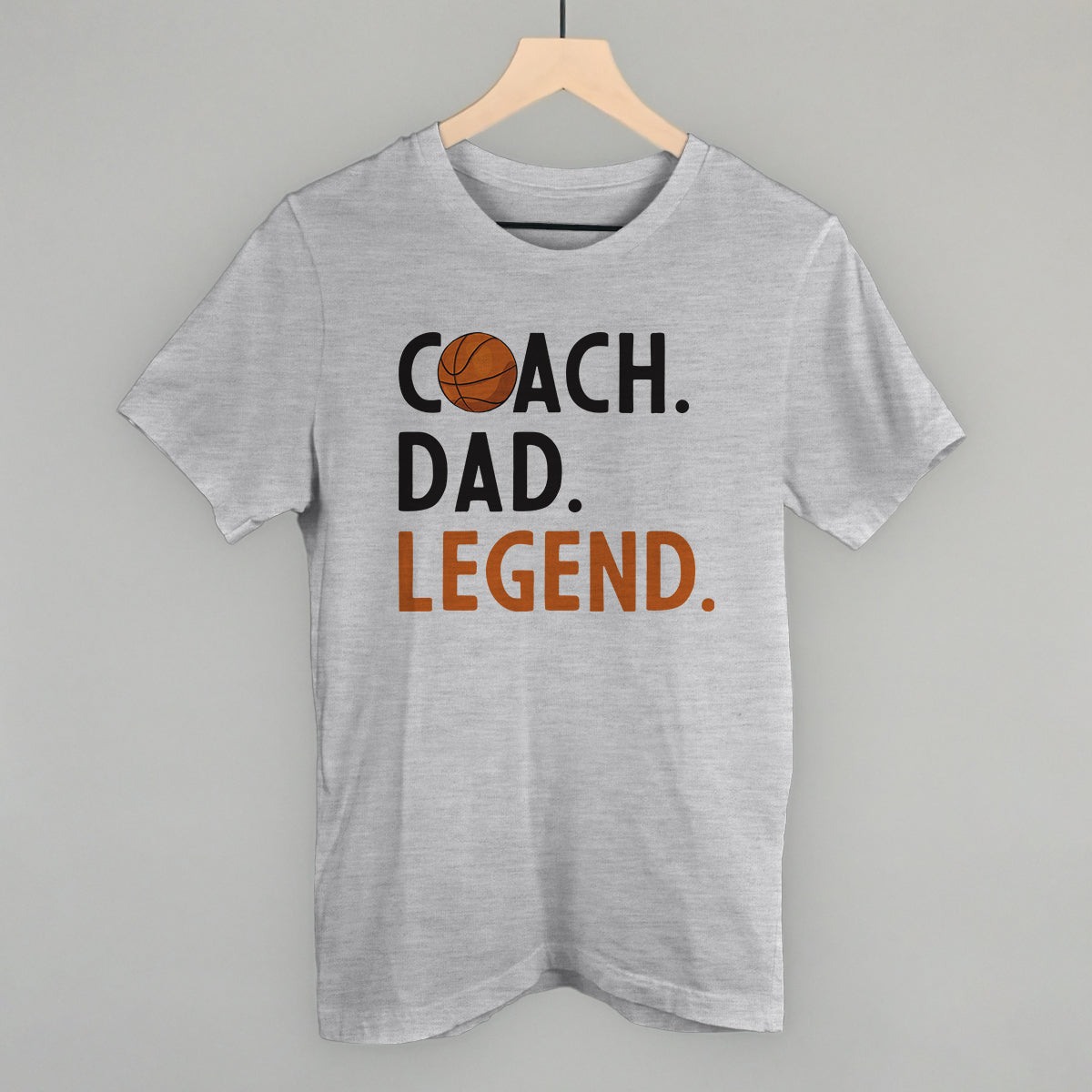 Coach Dad Legend (Basketball) - clothing by TeeHivey.com (Image 1)
