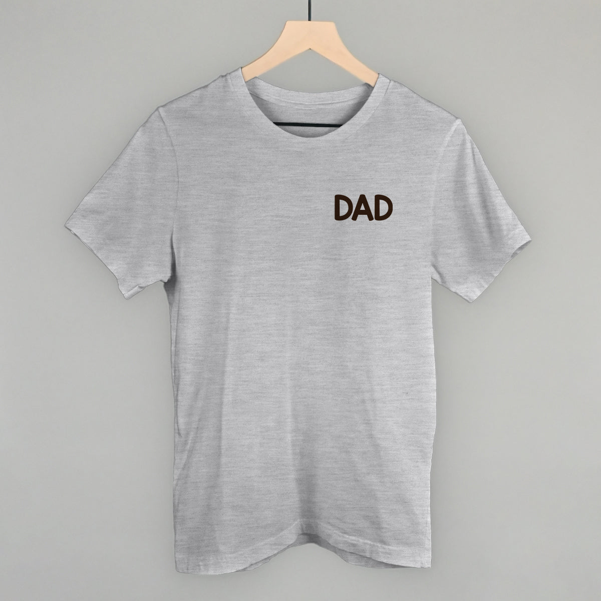 Dad (Brown) (Left Chest) - clothing by TeeHivey.com (Image 1)