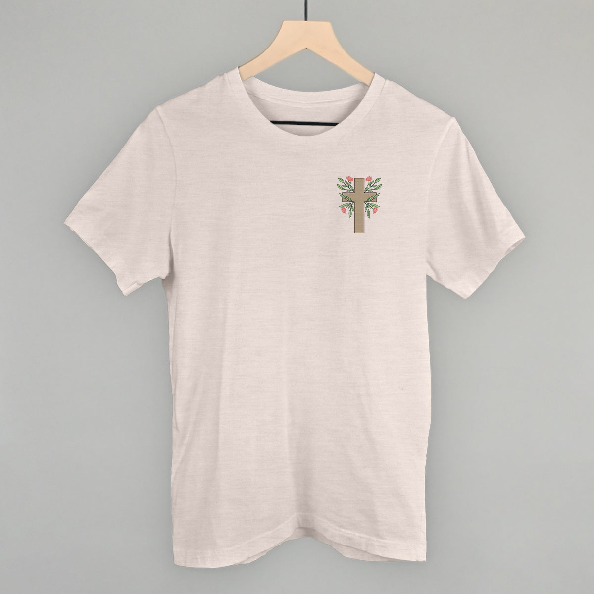 Floral Cross (Left Chest)