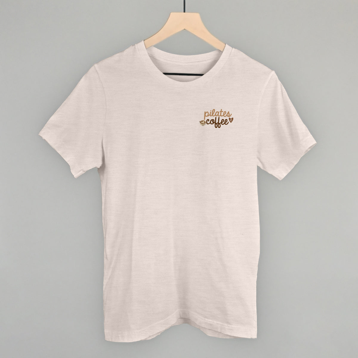 Pilates and Coffee (Left Chest) - clothing by TeeHivey.com (Image 2)
