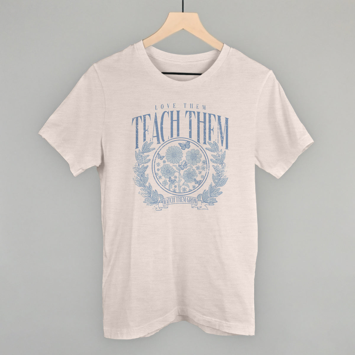Love Them Teach Them Distressed - clothing by TeeHivey.com (Image 4)