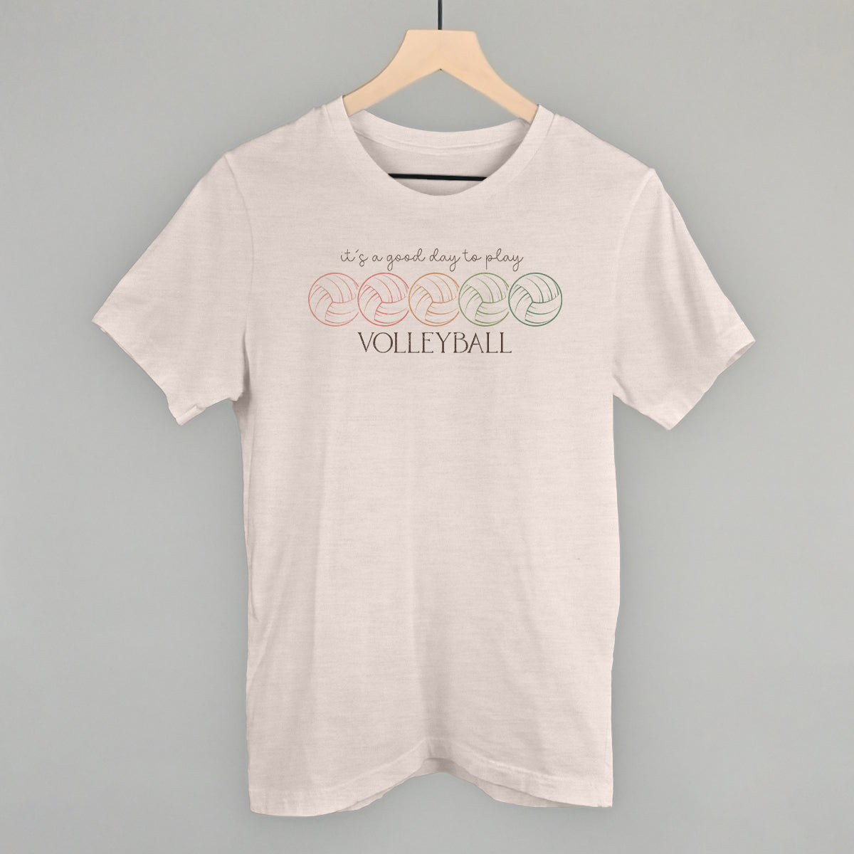 It's A Good Day To Play Volleyball Doodle - clothing by TeeHivey.com (Image 2)
