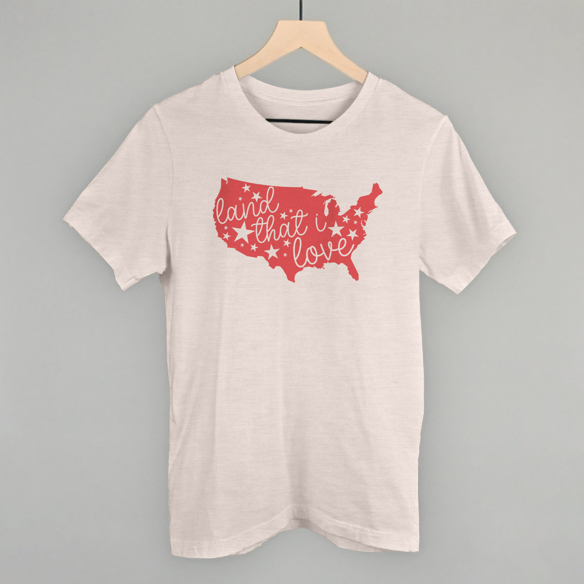 Land That I Love USA Silhouette - clothing by TeeHivey.com (Image 2)