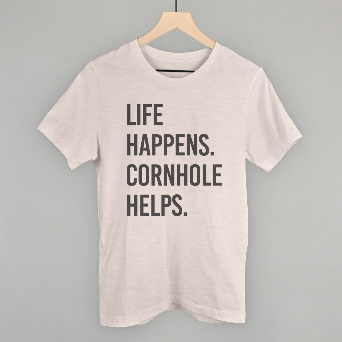 Life Happens Cornhole Helps - clothing by TeeHivey.com (Image 3)
