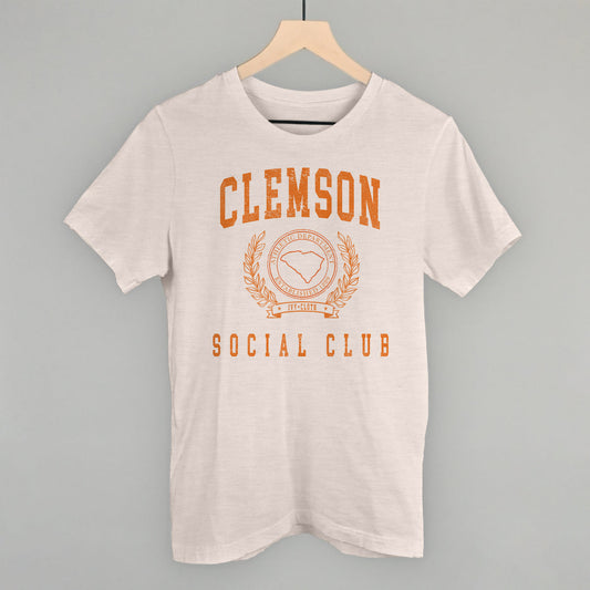 Clemson Social Club - clothing by TeeHivey.com (Image 1)