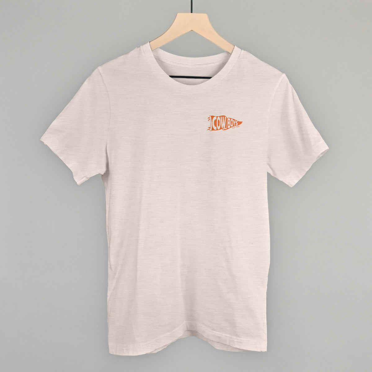 Cowboys Pennant Flag (Left Chest) - clothing by TeeHivey.com (Image 1)