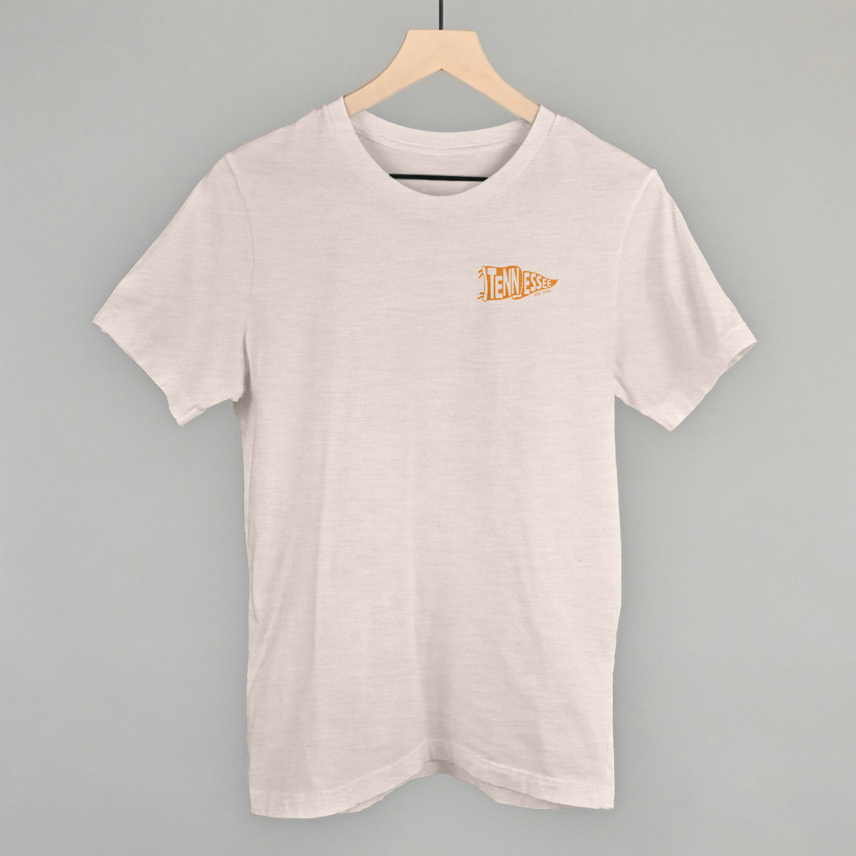 Tennessee Pennant Flag (Left Chest) - clothing by TeeHivey.com (Image 1)