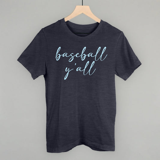 Baseball Y'all (Script) - clothing by TeeHivey.com (Image 1)