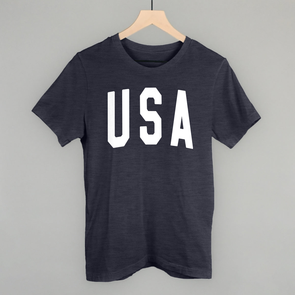 USA Collegiate (Solid White) - clothing by TeeHivey.com (Image 2)