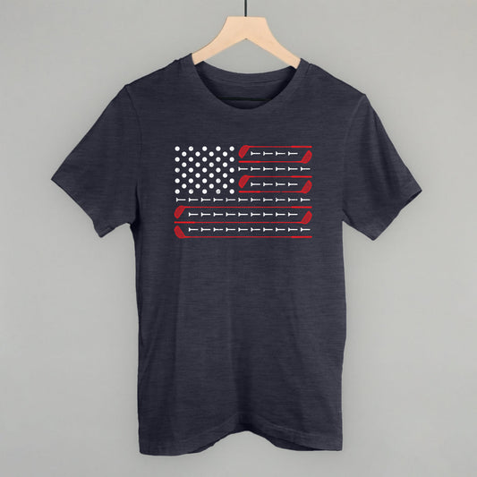 Golf American Flag