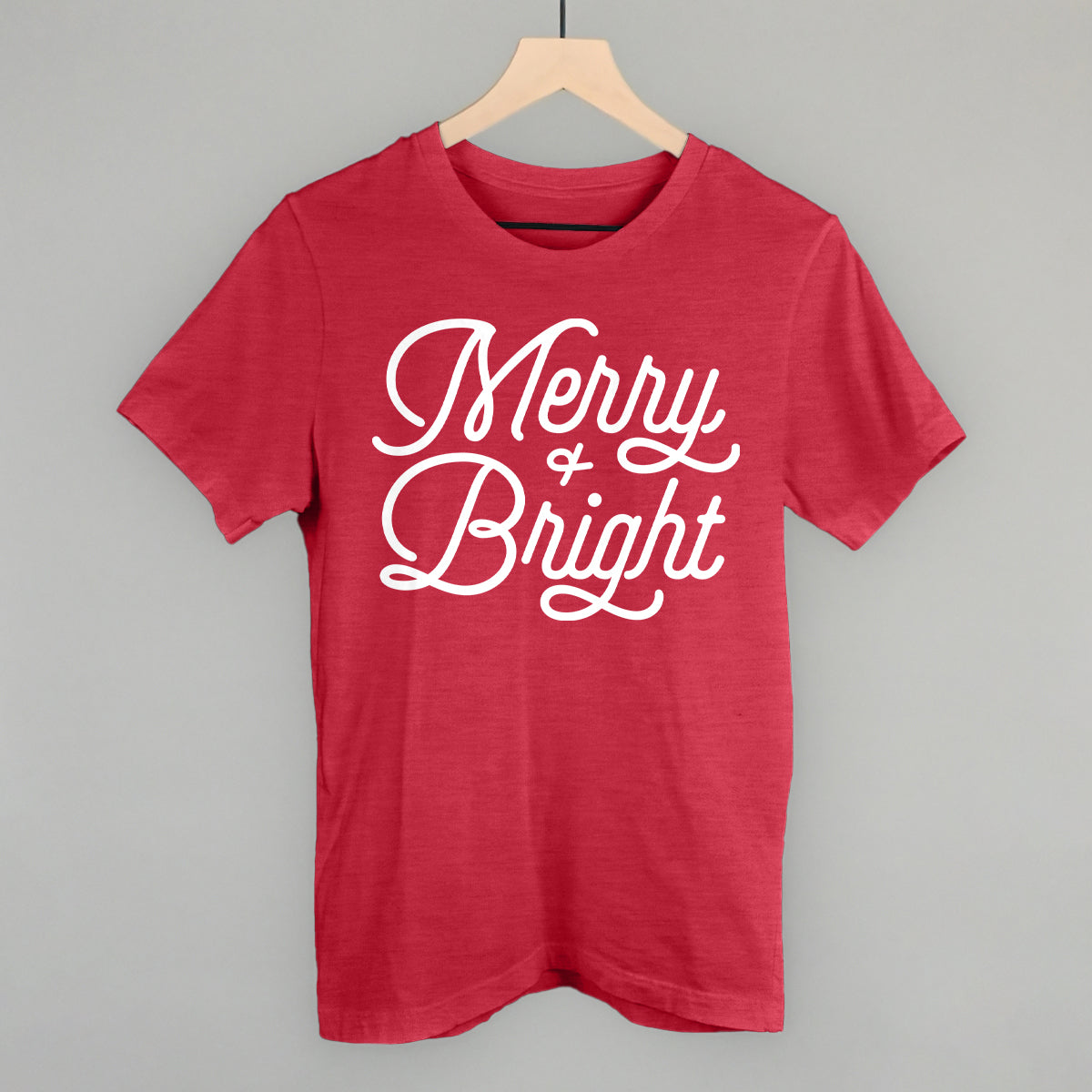 Merry And Bright (Monoline Script) - clothing by TeeHivey.com (Image 3)