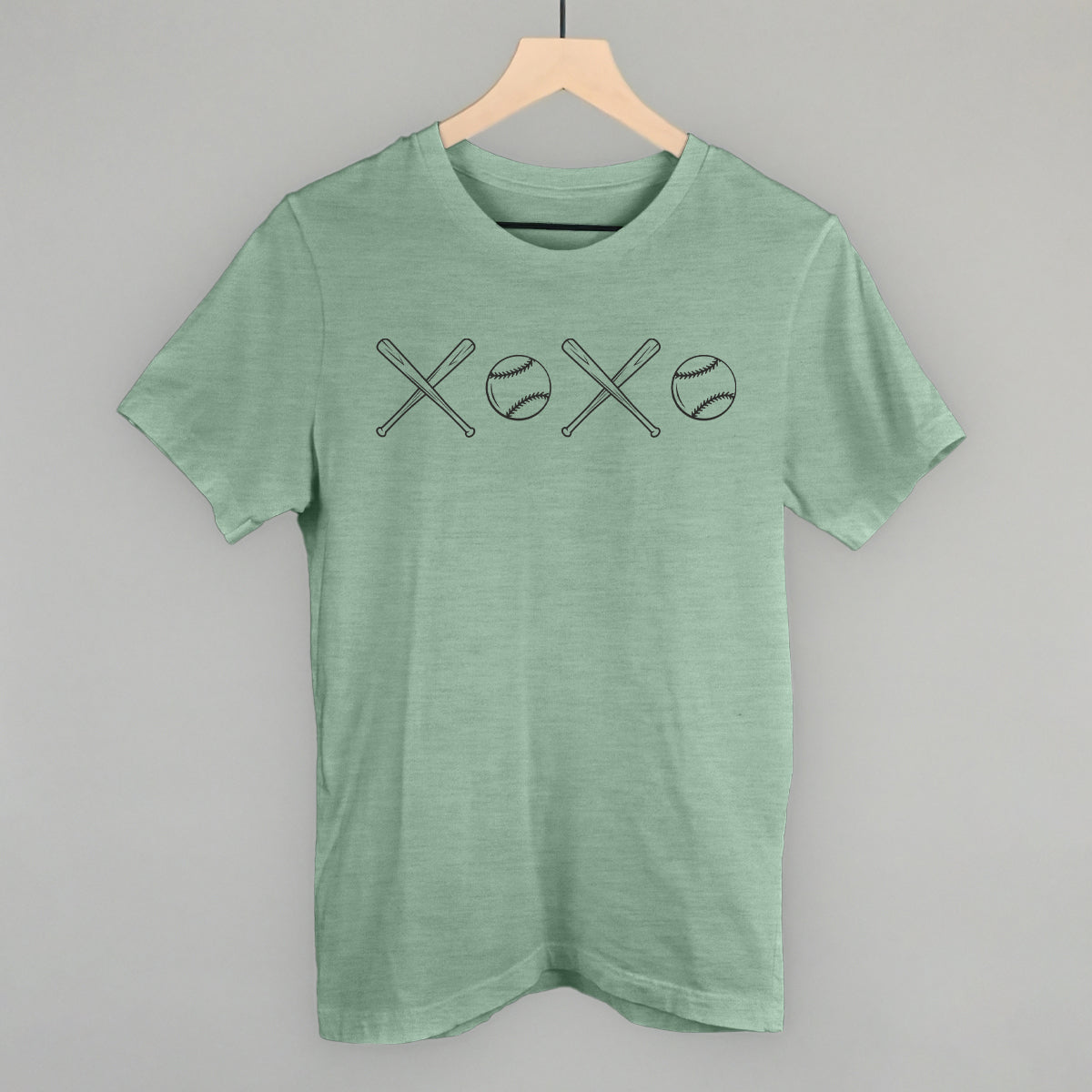 XOXO (Baseball) - clothing by TeeHivey.com (Image 2)