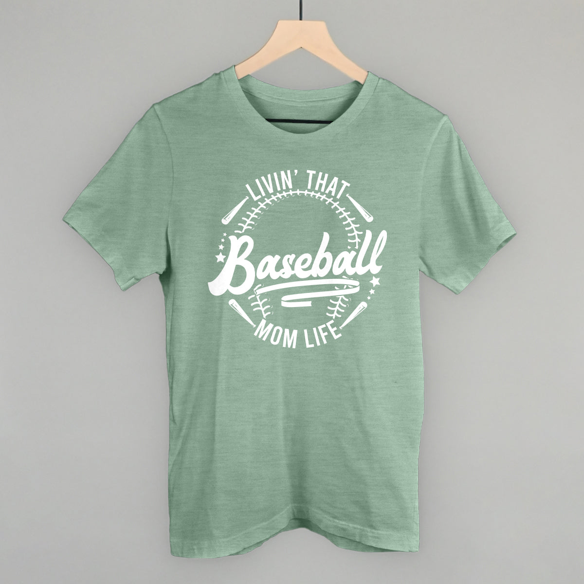 Baseball Mom Life - clothing by TeeHivey.com (Image 2)