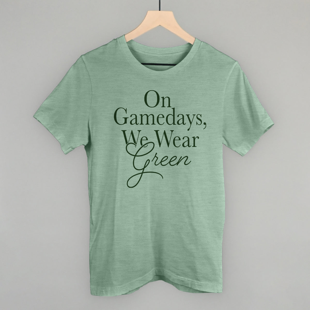 On Gamedays, We Wear Green - clothing by TeeHivey.com (Image 3)