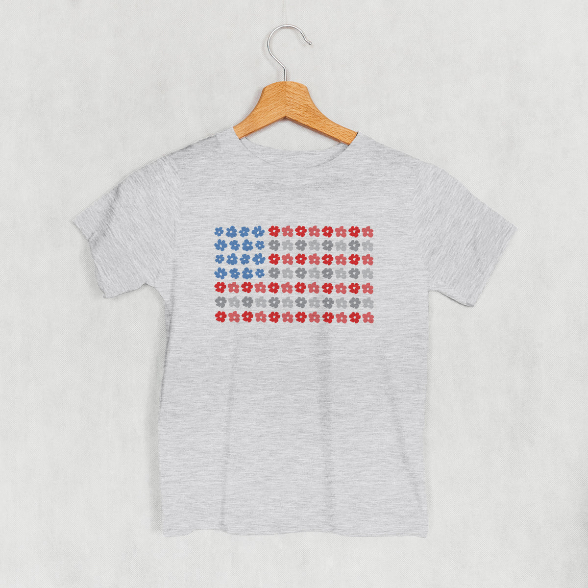 Flower American Flag (Kids)