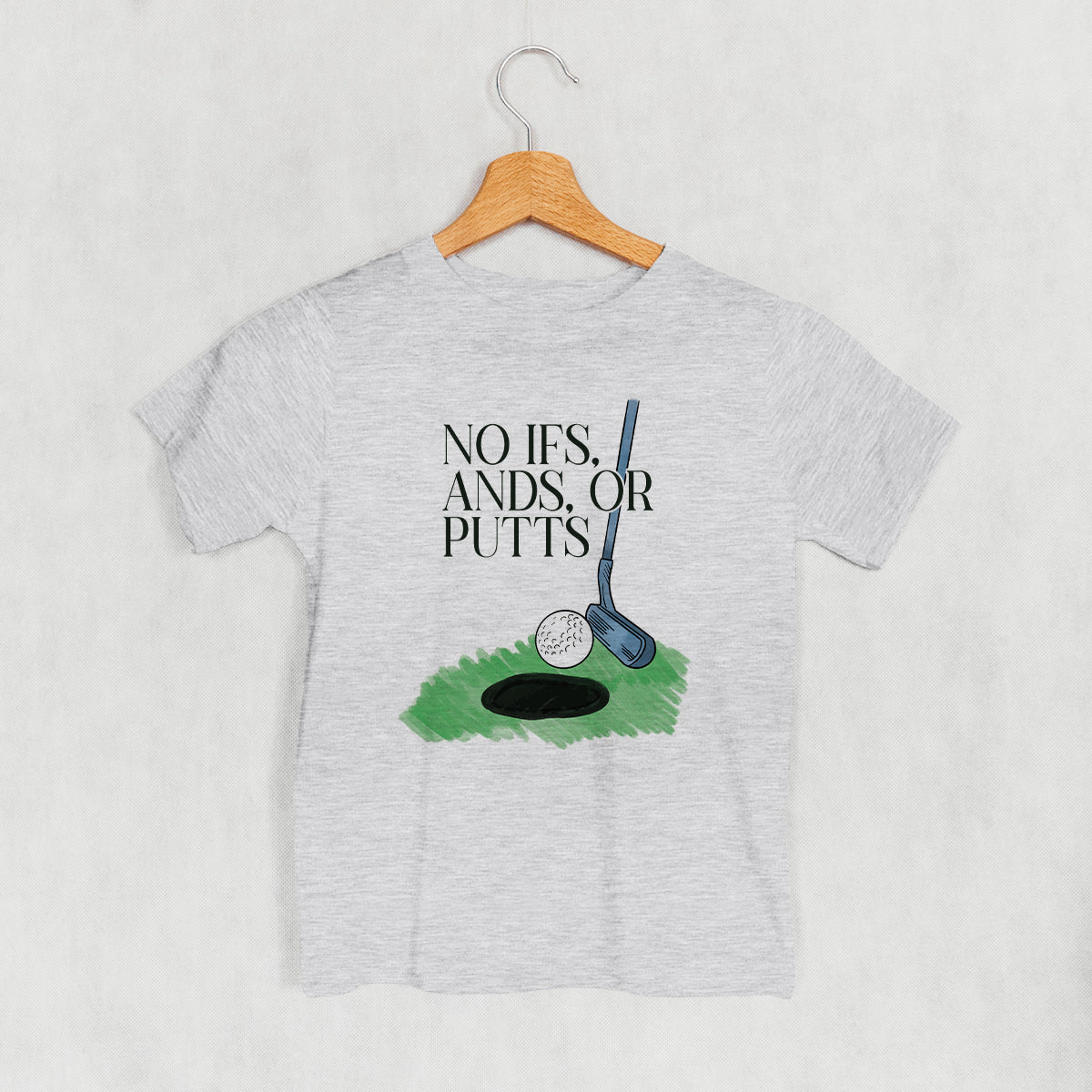 No Ifs, Ands, Or Putts (Kids) - clothing by TeeHivey.com (Image 1)