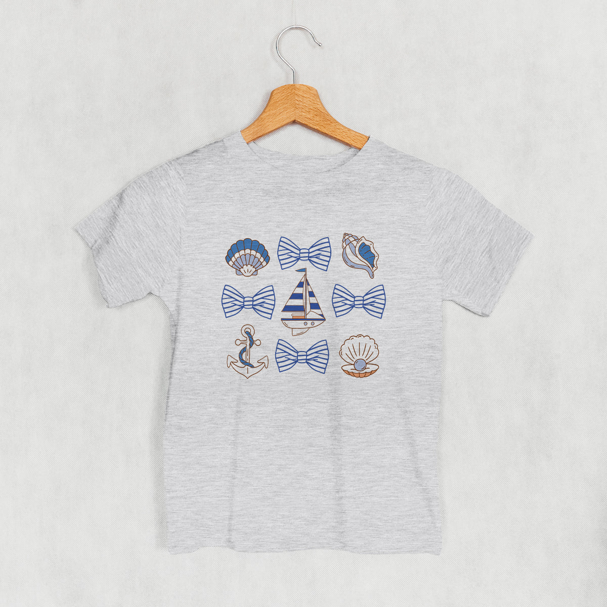 Nautical & Bowties Doodles (Kids) - clothing by TeeHivey.com (Image 2)