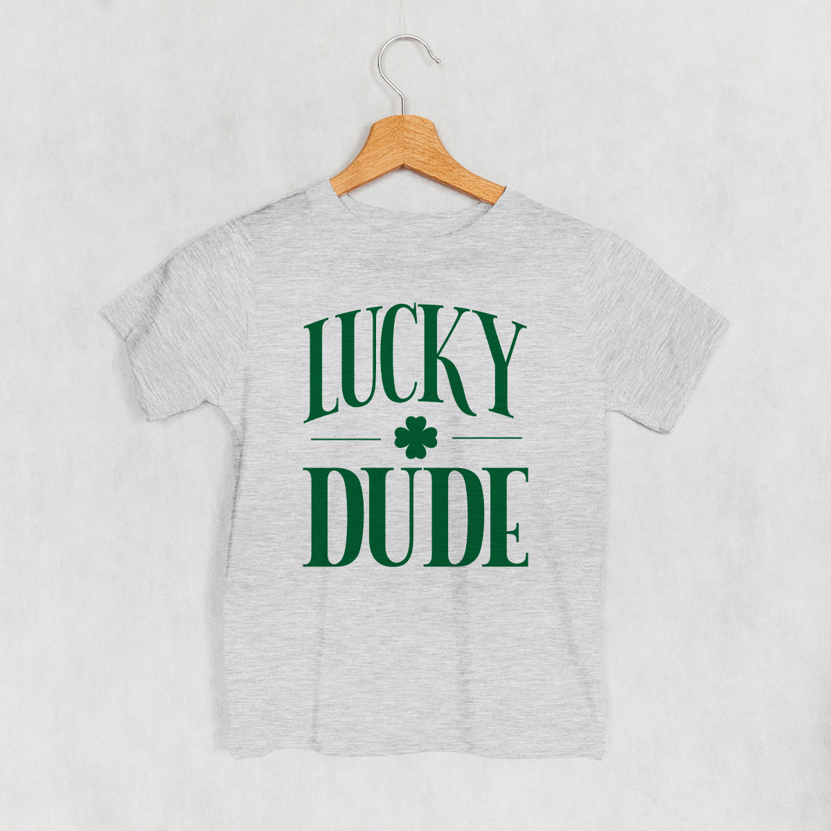 Lucky Dude Shamrock (Kids) - clothing by TeeHivey.com (Image 1)