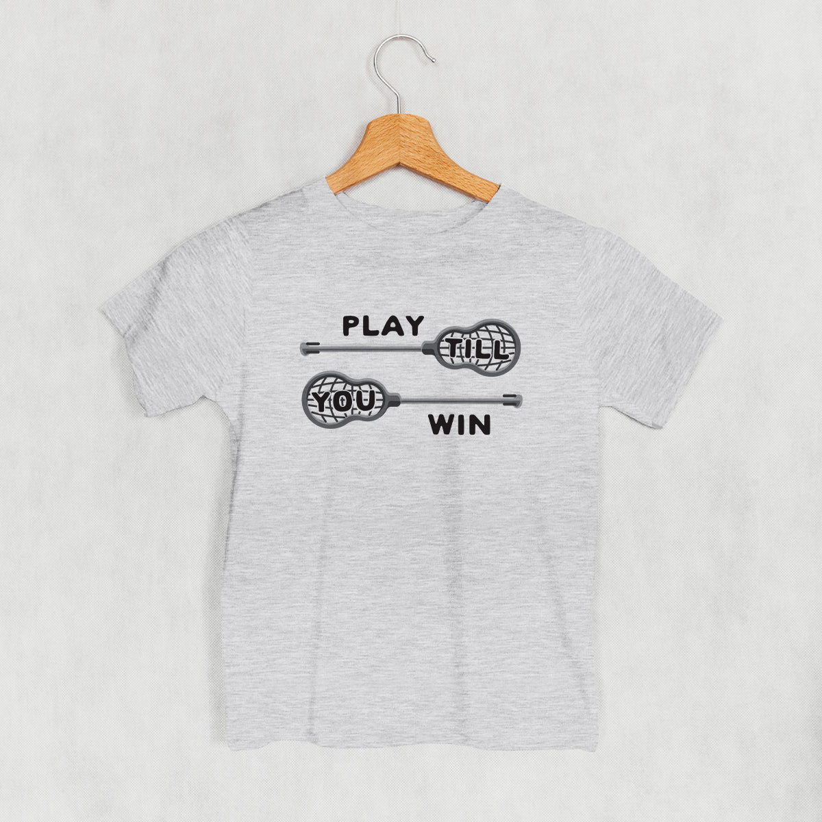 Play Till You Win Lacrosse (Kids) - clothing by TeeHivey.com (Image 2)