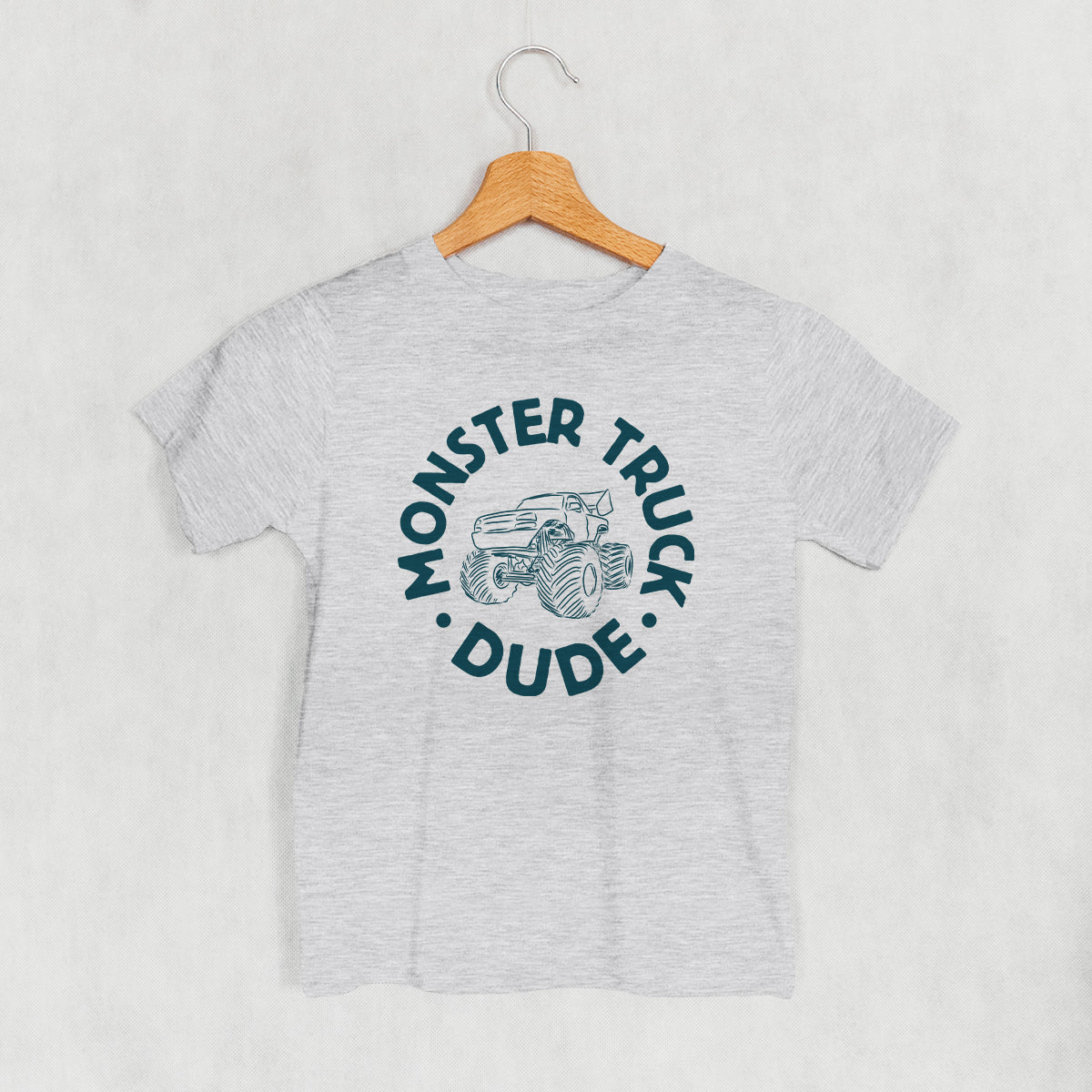 Monster Truck Dude (Kids) - clothing by TeeHivey.com (Image 2)